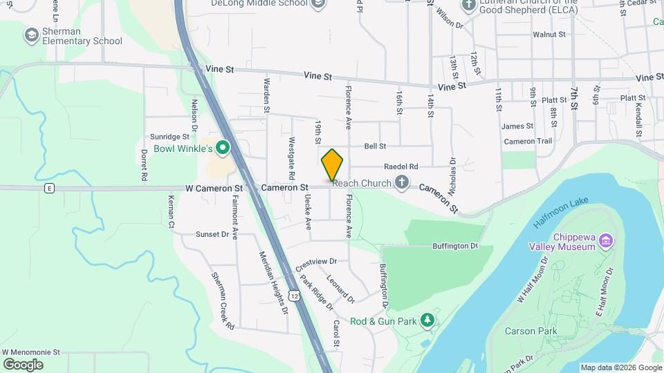 1944 Cameron St, Unit A Mapa y Detalles de la Ubicación