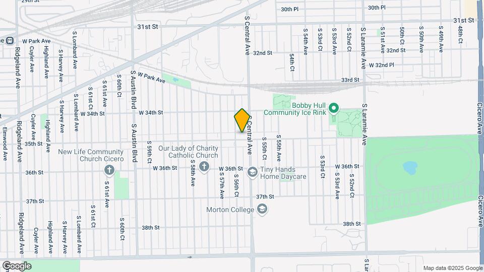 5608-10 W 35th St Map and Location Details
