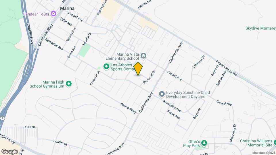 385 Redwood Heights Ct Map and Location Details