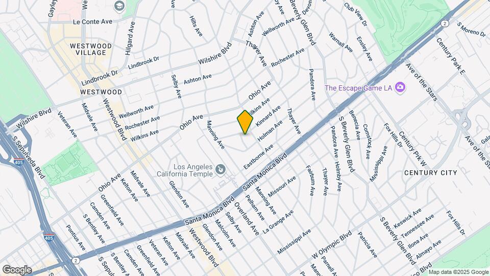 1614 Hilts Ave Map and Location Details
