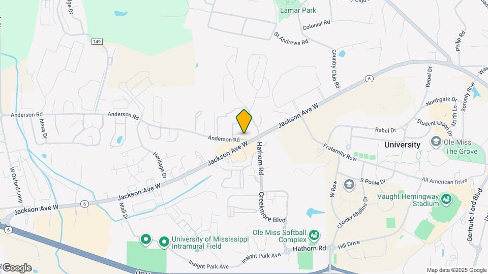 1016 Inverness Ln Map and Location Details