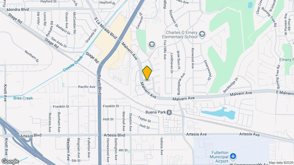 8183 Mammoth Cir Map and Location Details