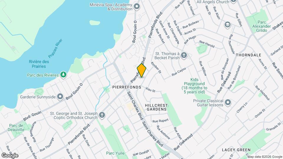 4460 Elgin Rue Map and Location Details