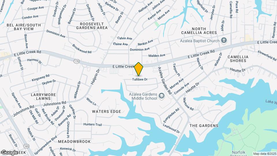2444 Tullibee Dr Map and Location Details