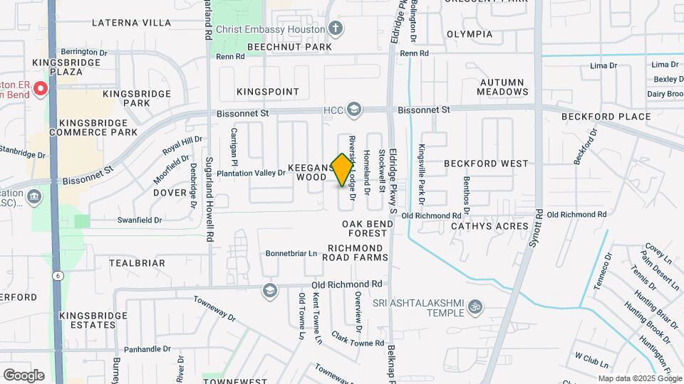 9519 Wellsworth Dr Map and Location Details