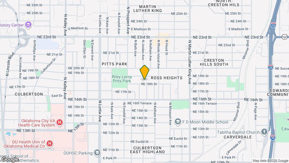 1601 NE 18th St Map and Location Details