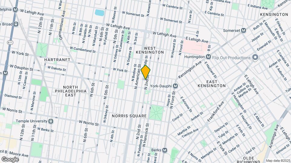 2326 N 2nd St Map and Location Details