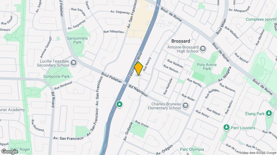 8133 Nicolet Rue Map and Location Details