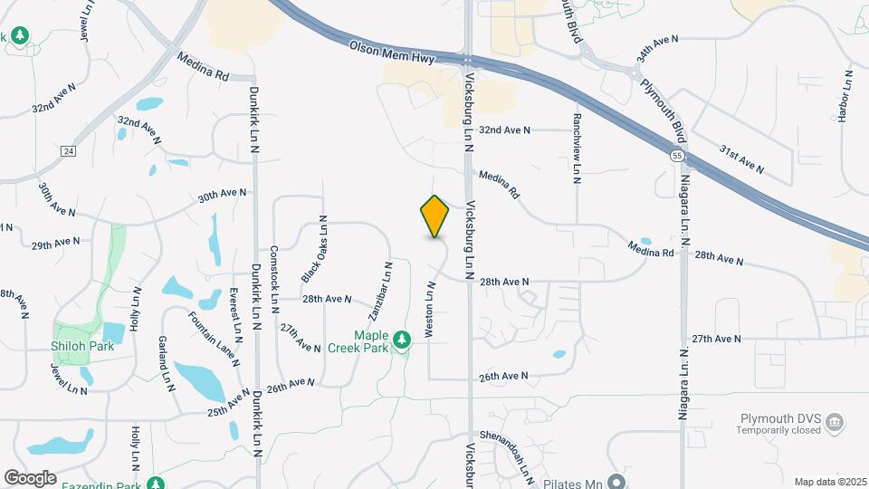 2905 Weston Ln N Map and Location Details