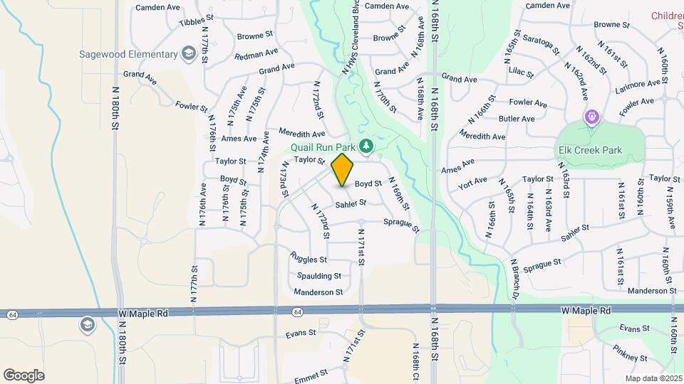 4216 N 171st St Map and Location Details