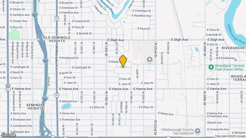 1715 E Lambright St N Map and Location Details