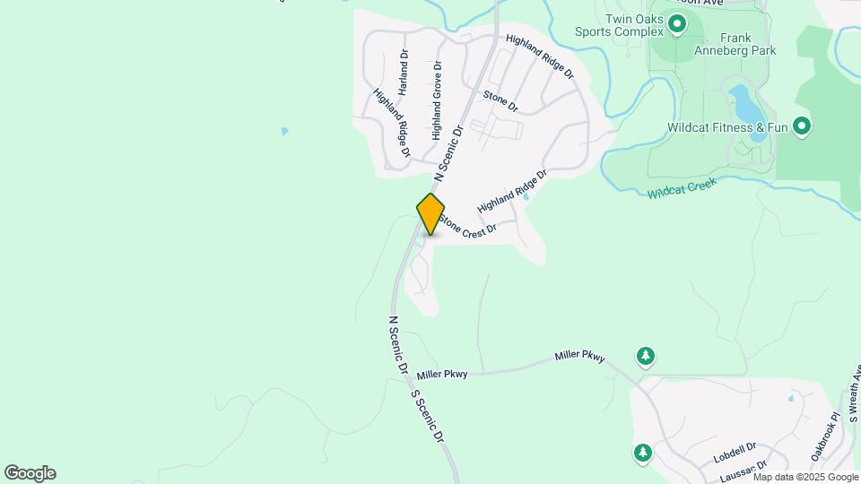 5437 Stone Crest Dr Map and Location Details