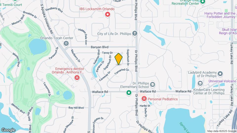 8140 Caraway Dr Map and Location Details