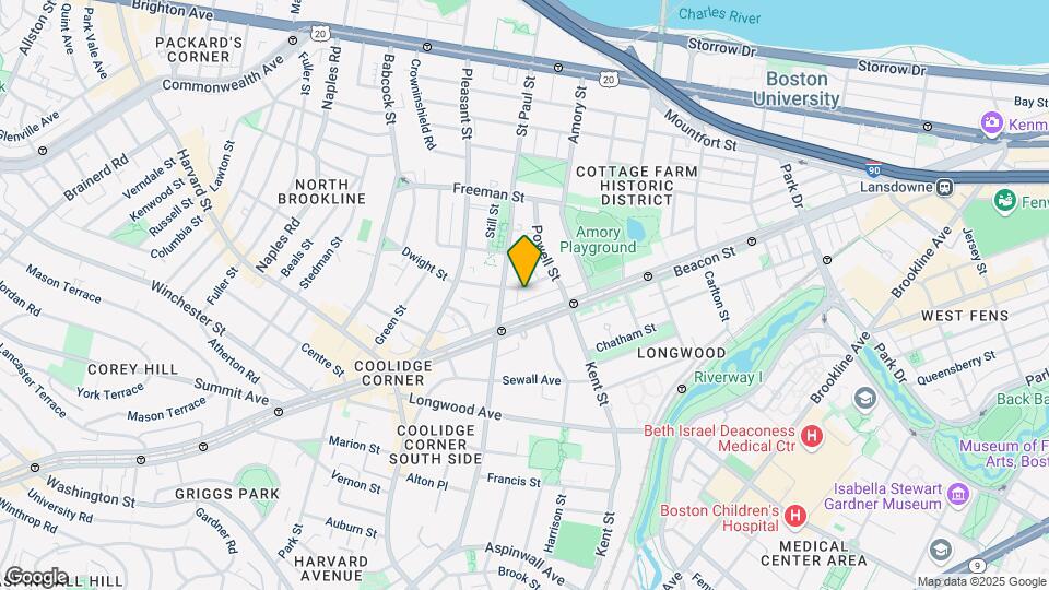22 Parkman St Mapa y Detalles de la Ubicación