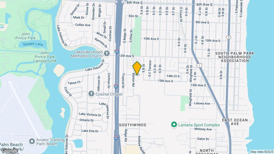 1406 Barton Rd Map and Location Details