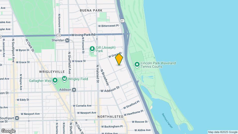 630 W Waveland Ave Map and Location Details