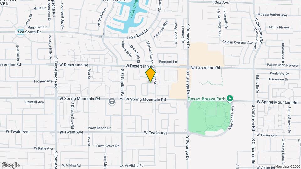 3402 Classic Bay Ln Map and Location Details