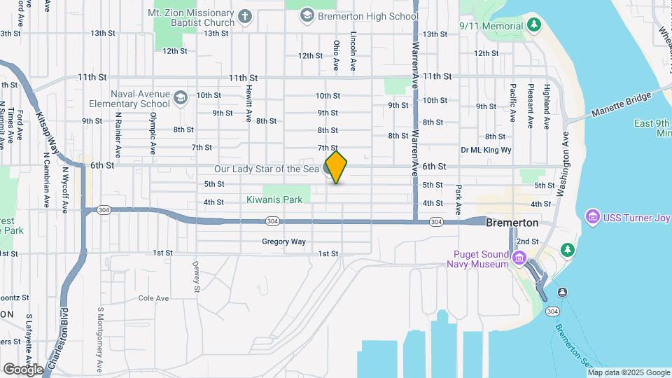 1245 5th St Map and Location Details