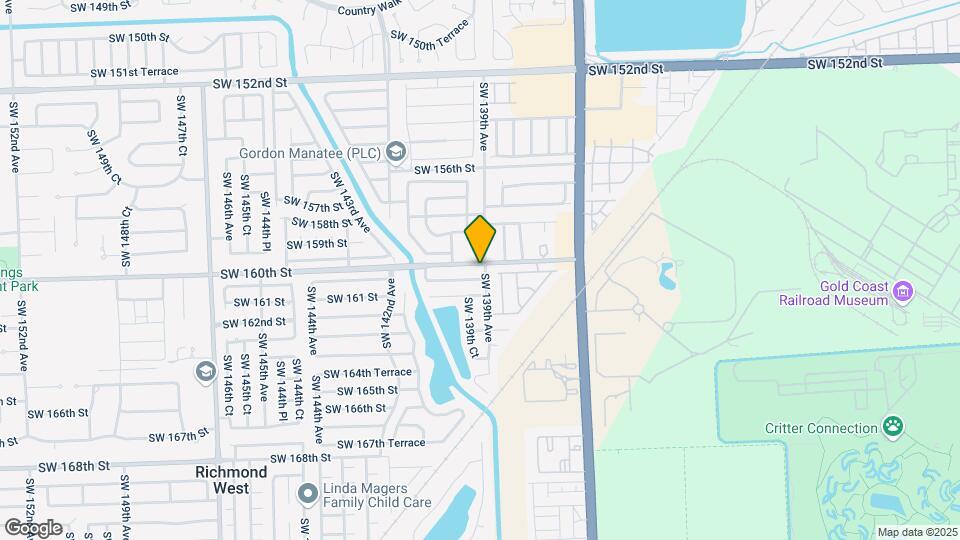 13900 SW 160th St Mapa y Detalles de la Ubicación
