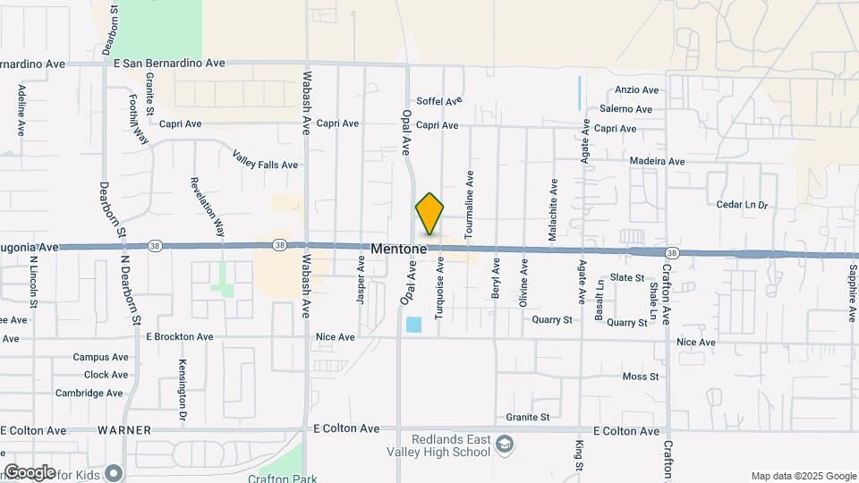 1825 Mentone Blvd Map and Location Details