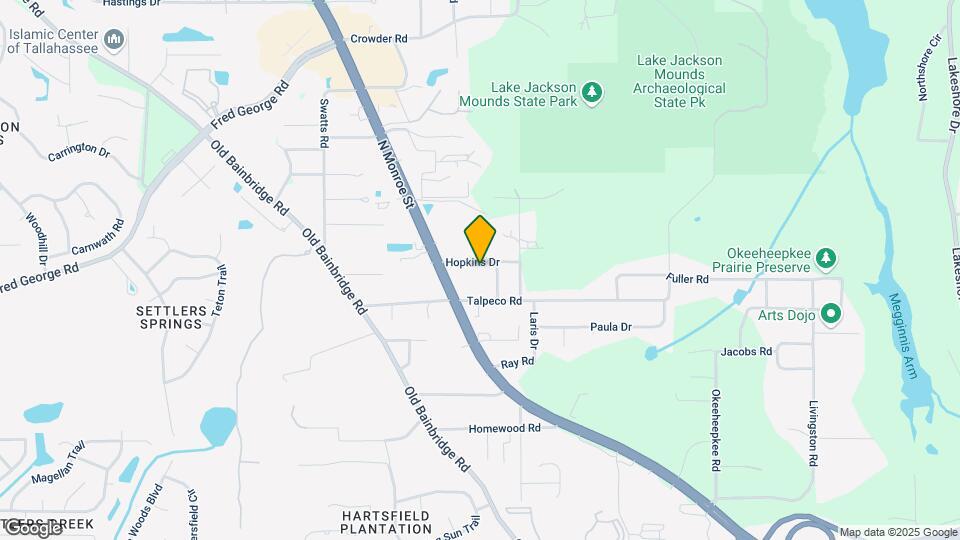 1861 Hopkins Dr Map and Location Details
