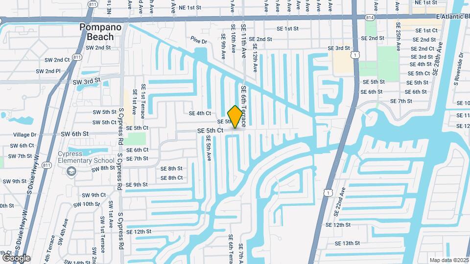600 SE 5th Ct Map and Location Details