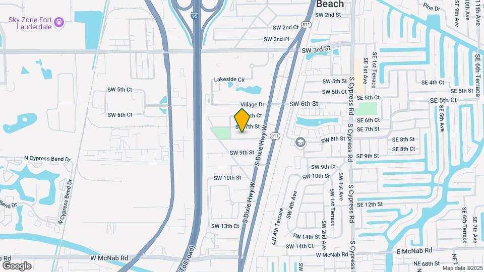 721 SW 8th St Map and Location Details
