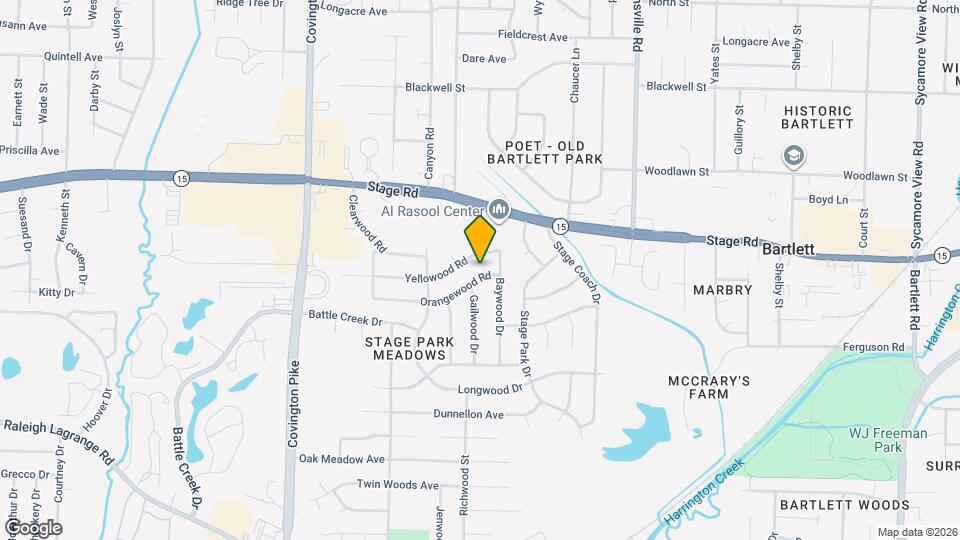 5286 Orangewood Rd Map and Location Details