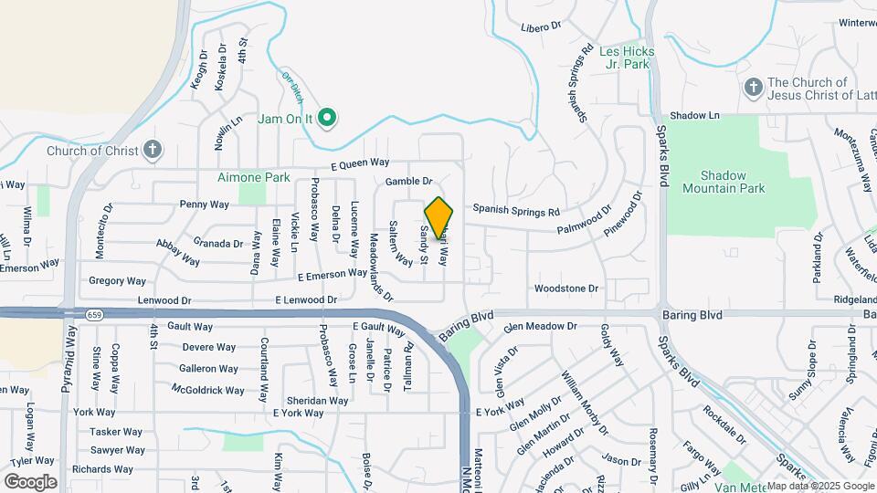 3191 Shari Way Map and Location Details