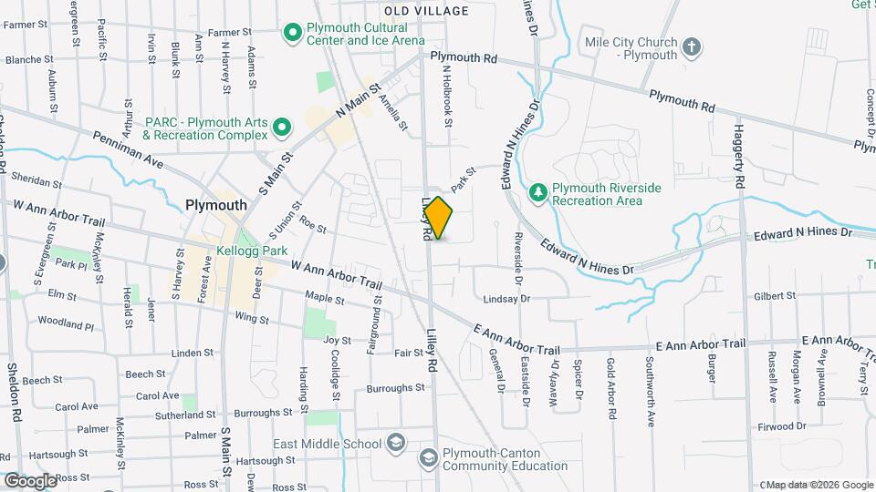 400 Parkview Dr Mapa y Detalles de la Ubicación