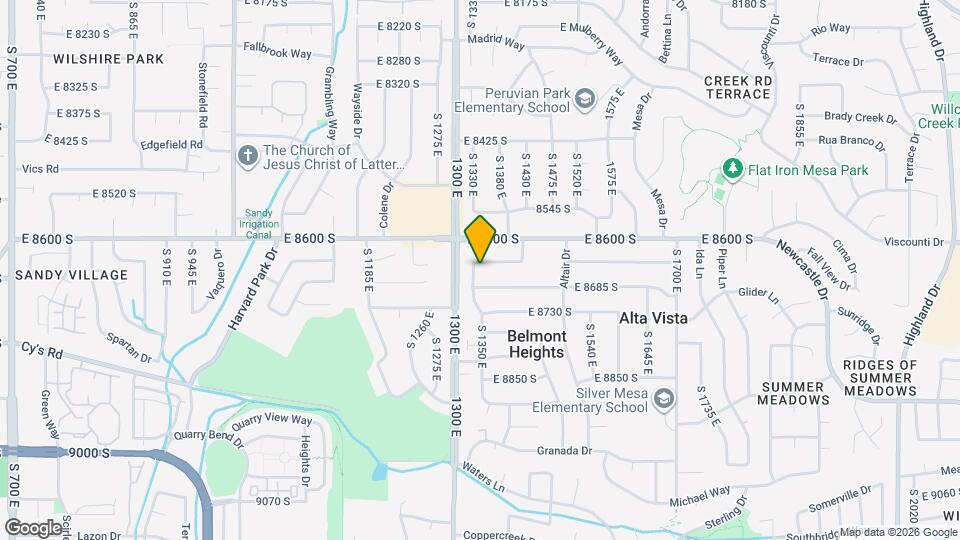 1334 Sudbury Ave Map and Location Details