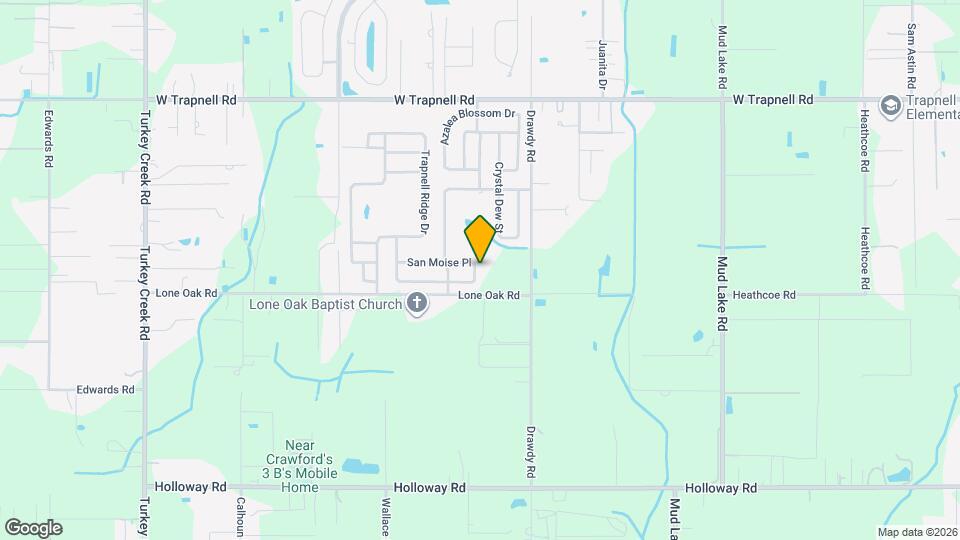 3414 San Moise Pl Mapa y Detalles de la Ubicación