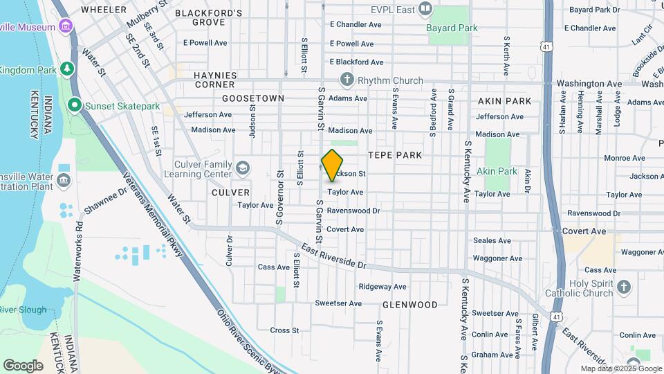 612 Taylor Ave Map and Location Details