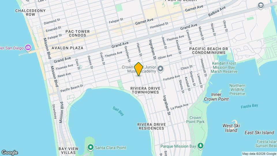 4050 Riviera Dr Mapa y Detalles de la Ubicación