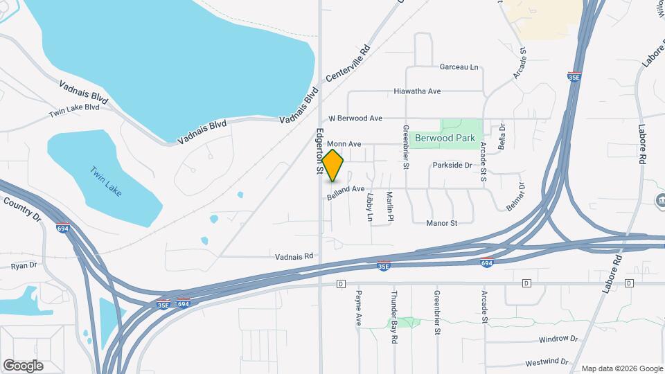 585 Belland Ave Map and Location Details