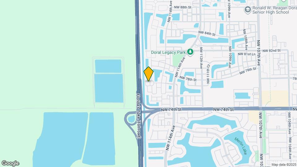 7738 NW 116th Ave Map and Location Details