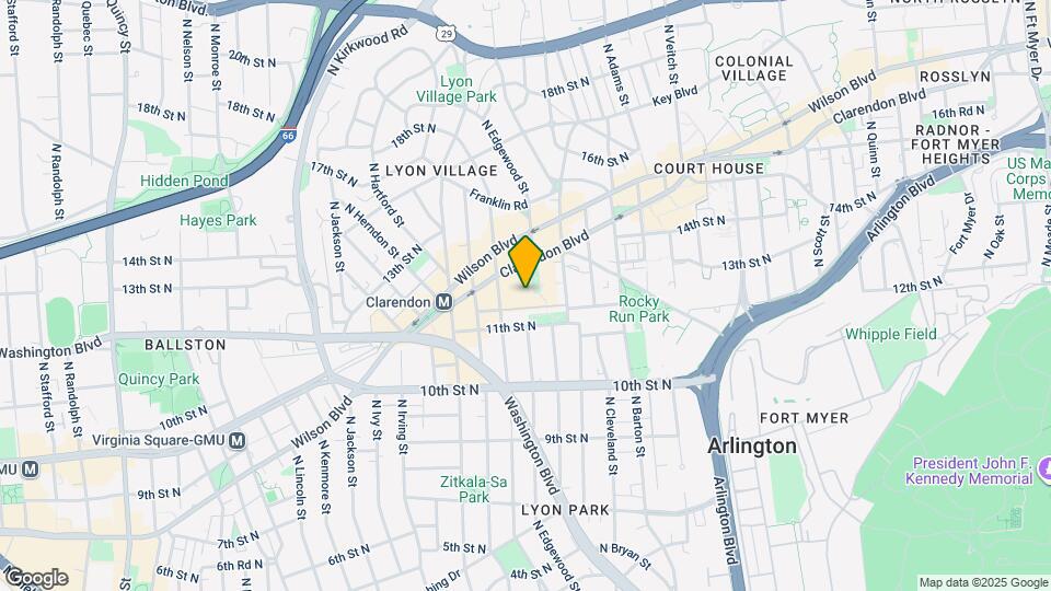 2800 Clarendon Blvd-Unit -FL5-ID448 Map and Location Details