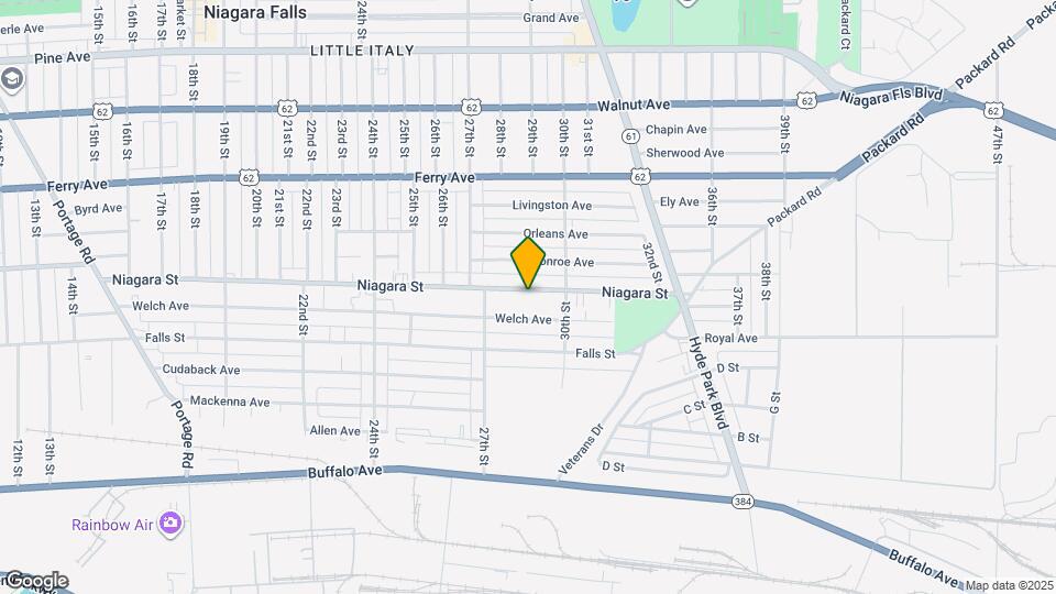 2743 Niagara St, Unit 2 Mapa y Detalles de la Ubicación