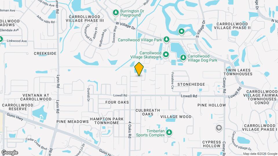 5102 Lawnton Ct Map and Location Details