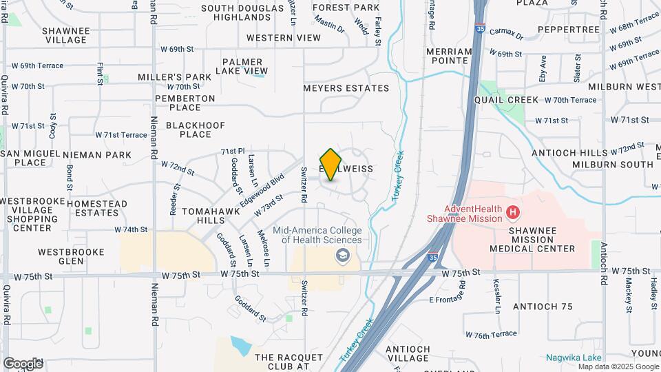 10139 Edelweiss Cir Map and Location Details