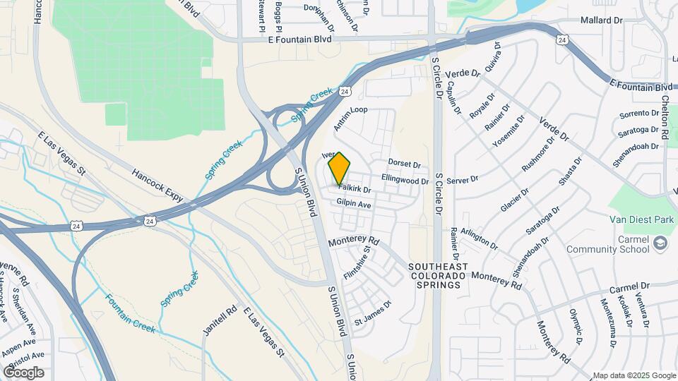 2161 Falkirk Dr Map and Location Details