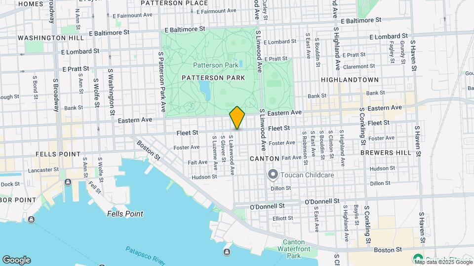 606 S Belnord Ave Map and Location Details