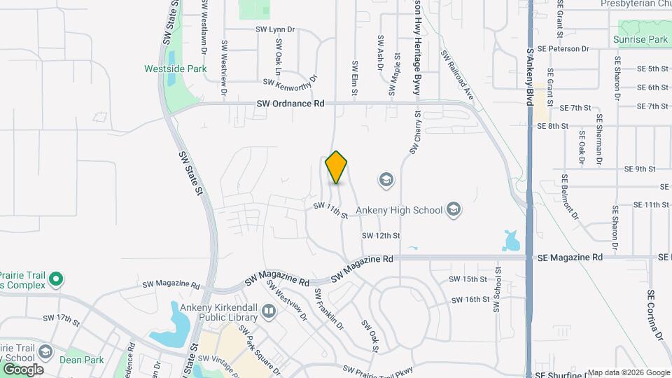 1013 SW Des Moines St Map and Location Details
