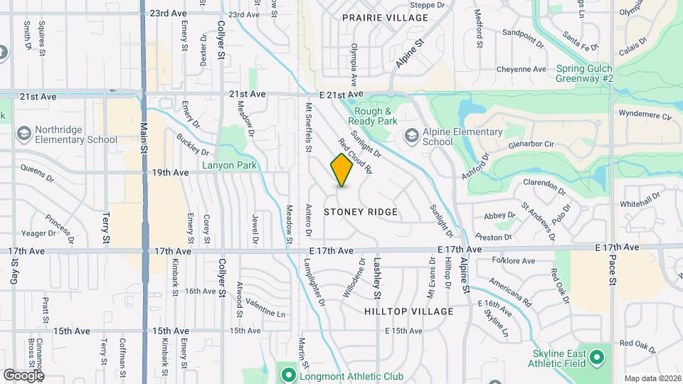 1818 Lashley St Map and Location Details