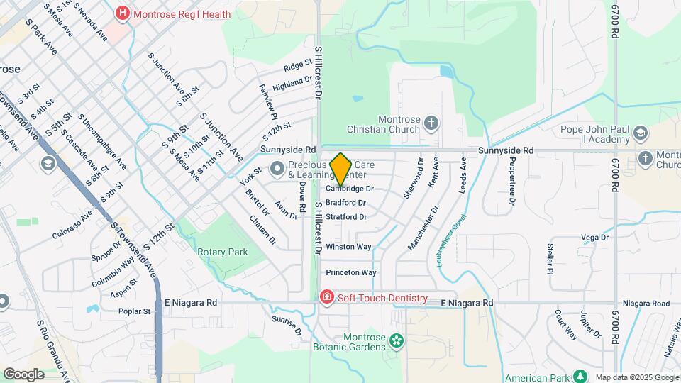 2036 Cambridge Dr Map and Location Details