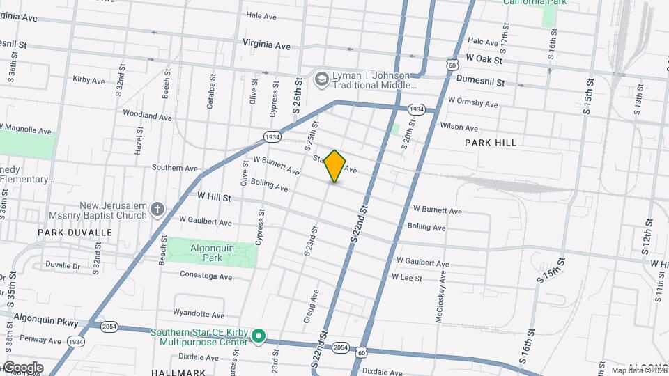 2214 W Burnett Ave Map and Location Details