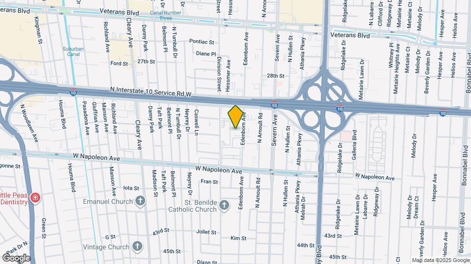 2330 Edenborn Ave, Unit #123 Map and Location Details