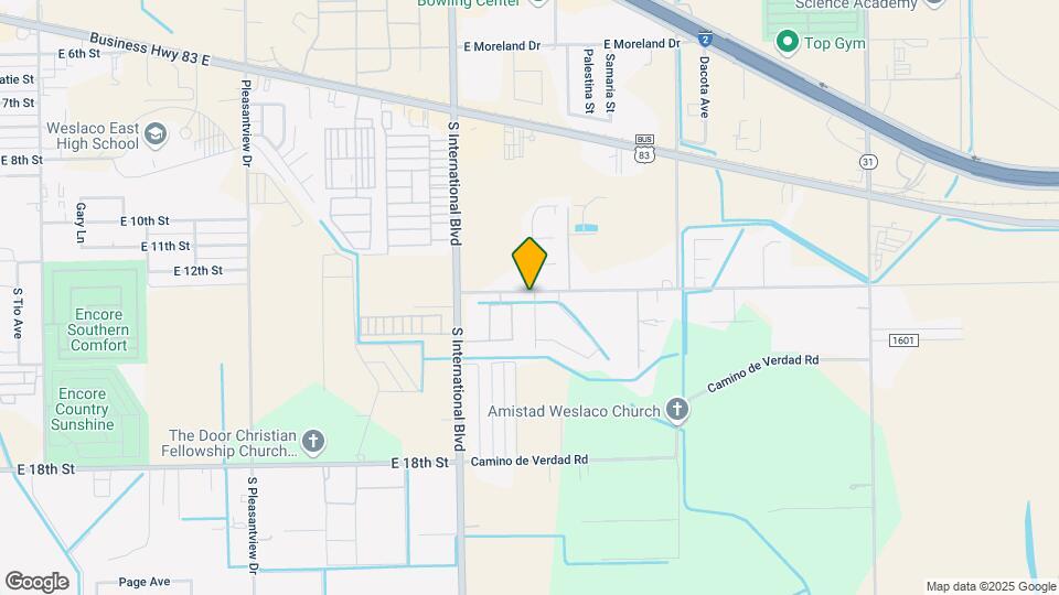 1304 Alta Vista Dr Map and Location Details