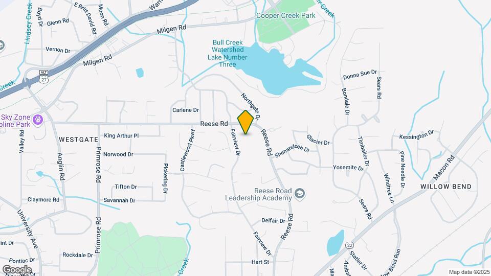 4334-4404 Fairview Dr Mapa y Detalles de la Ubicación