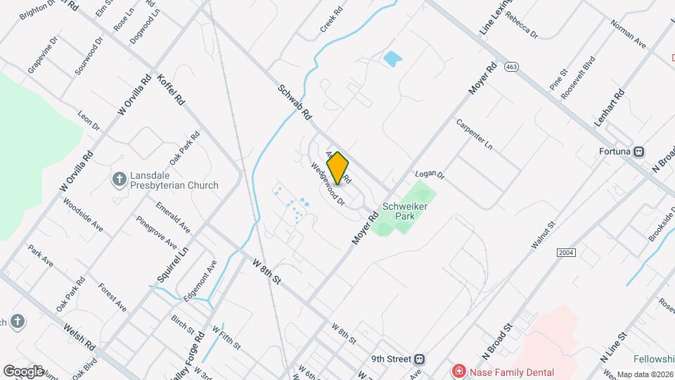 883 Wedgewood Dr Map and Location Details